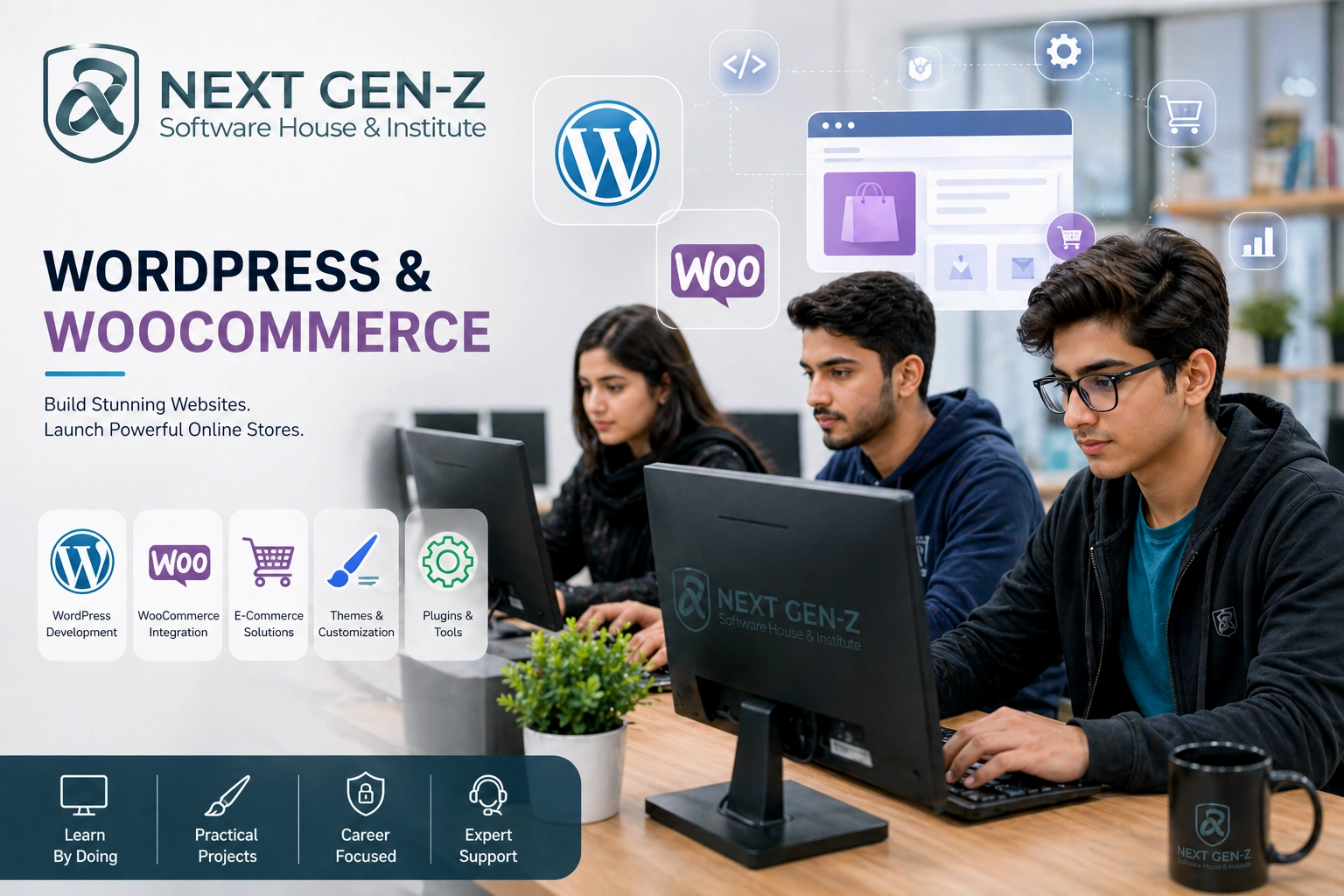 IT Foundation Course in Pakistan - Next Gen-Z WordPress & WooCommerce Course - Next Gen-Z Amazon Virtual Assistant Course - Next Gen-Z