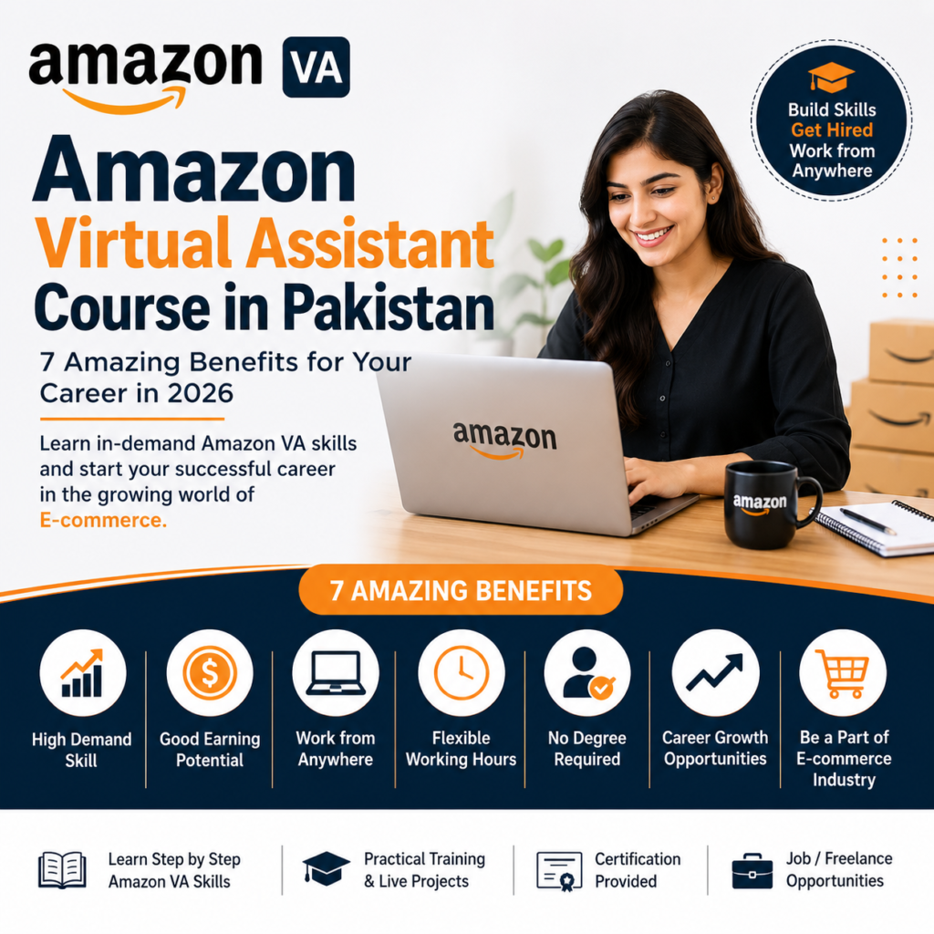 Amazon Virtual Assistant Course in Pakistan 2026